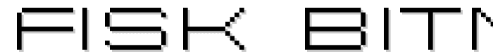 Fisk Bitmap Nr2 font